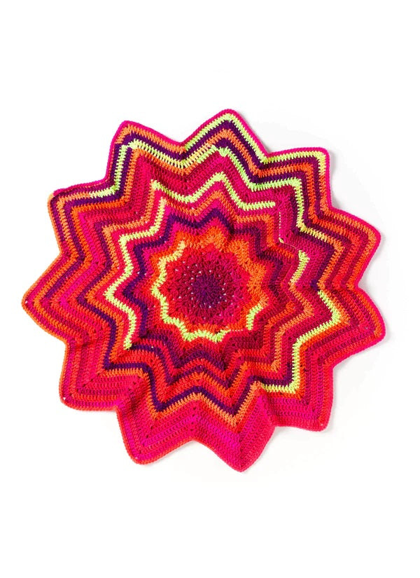 Free Star Blanket Crochet Pattern