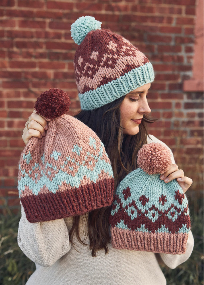Free Trio Toboggan Hat Pattern