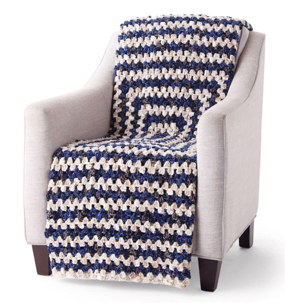 Free Crochet Granny Blanket Pattern