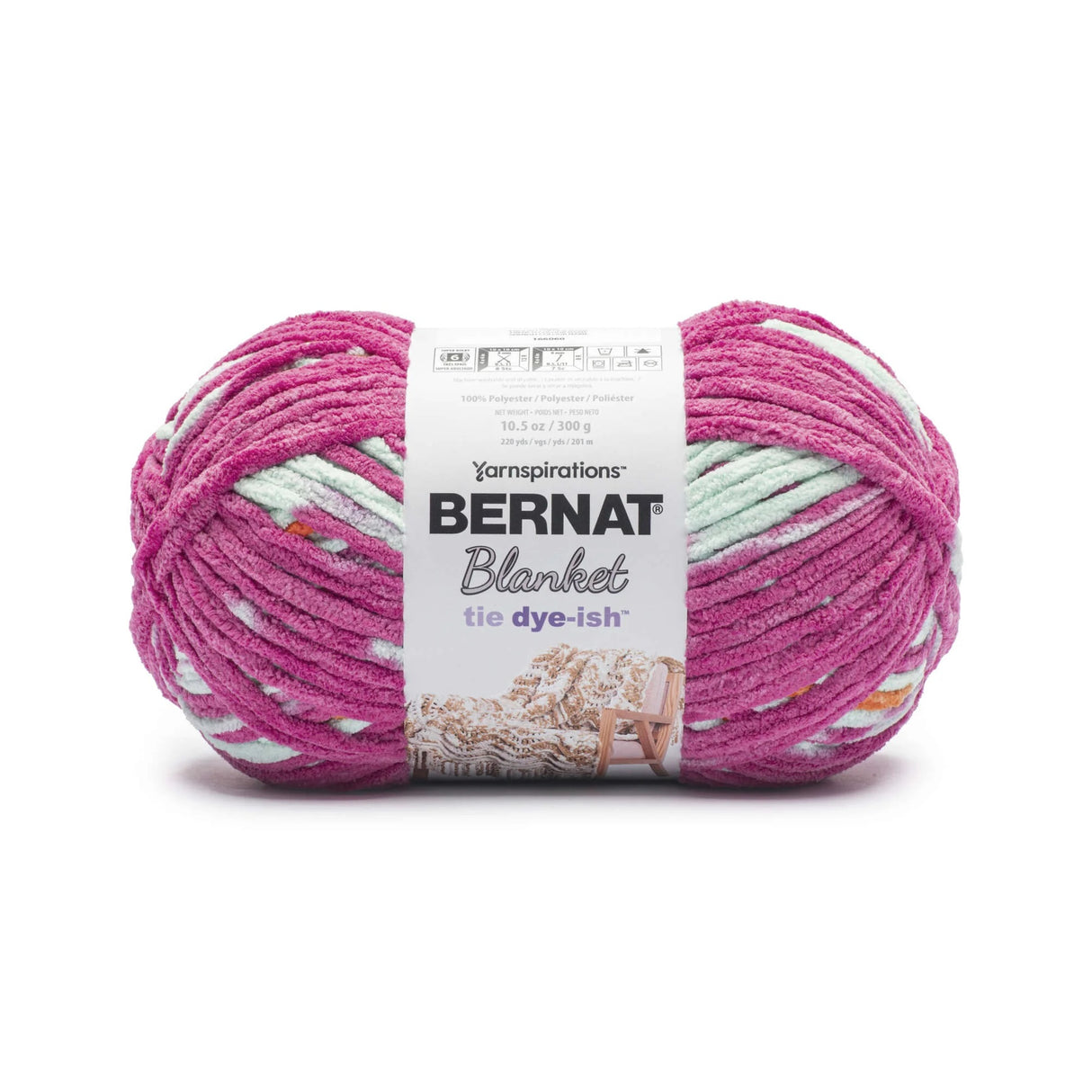 Bernat Blanket Tie Dye-ish Yarn