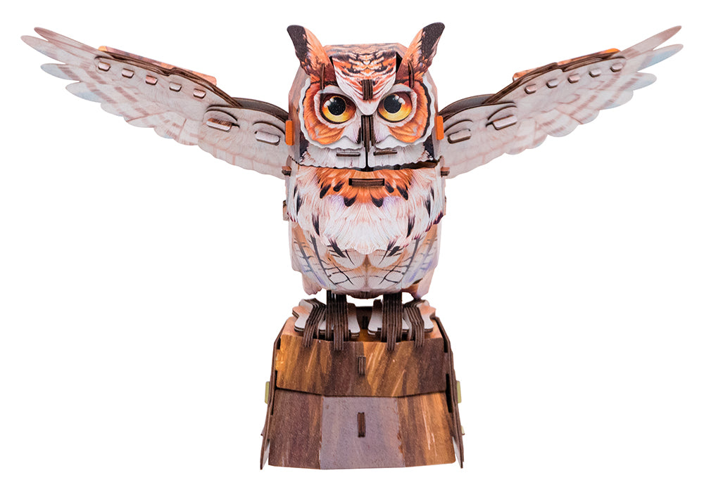 Great Horned Owl 3D Bird Puzzle