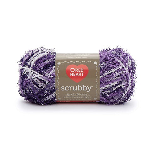 Red Heart Scrubby Yarn