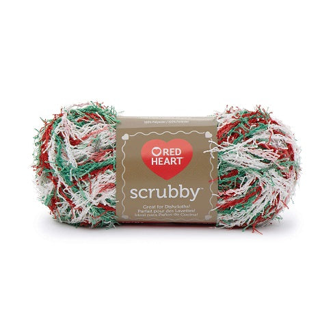 Red Heart Scrubby Yarn