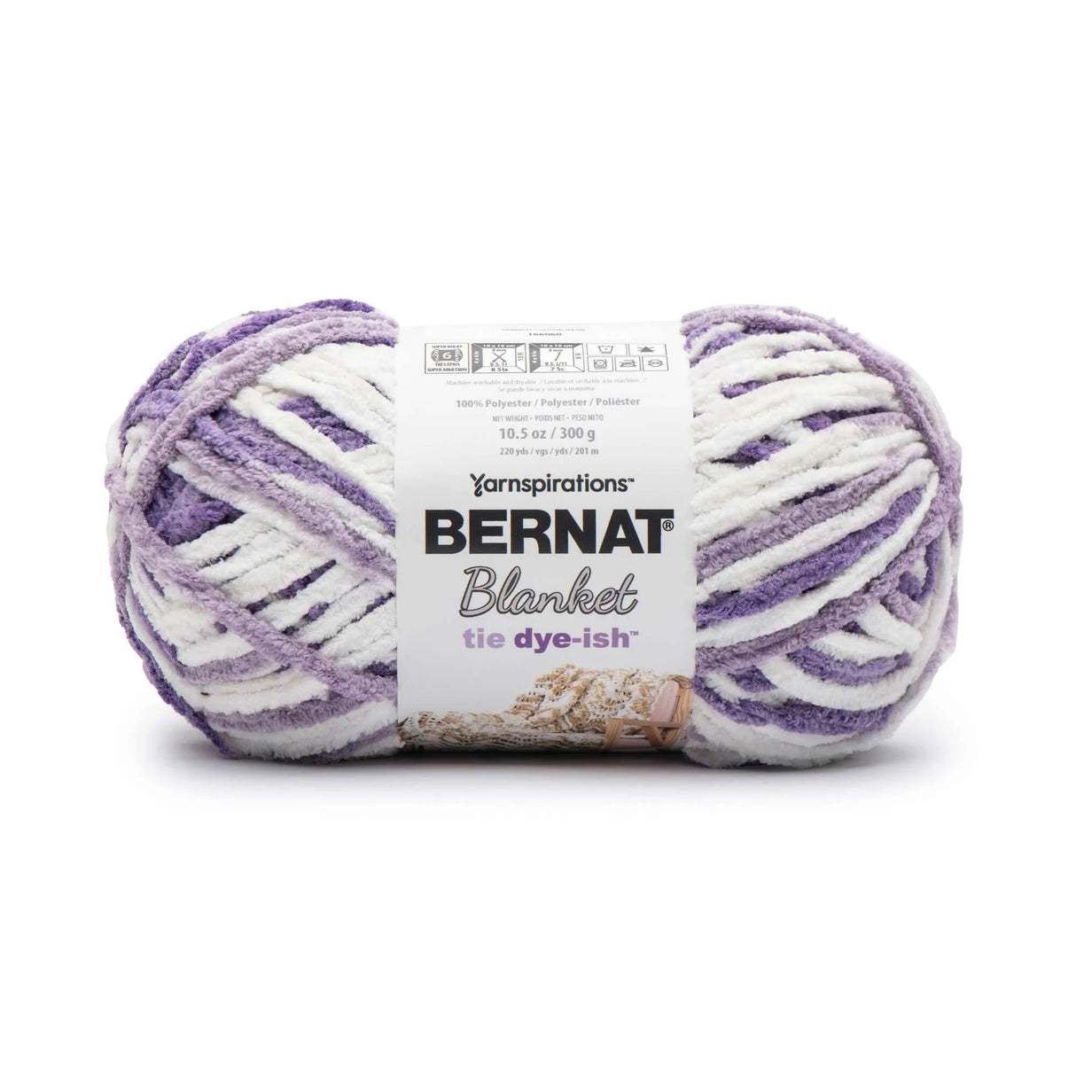 Bernat Blanket Tie Dye-ish Yarn