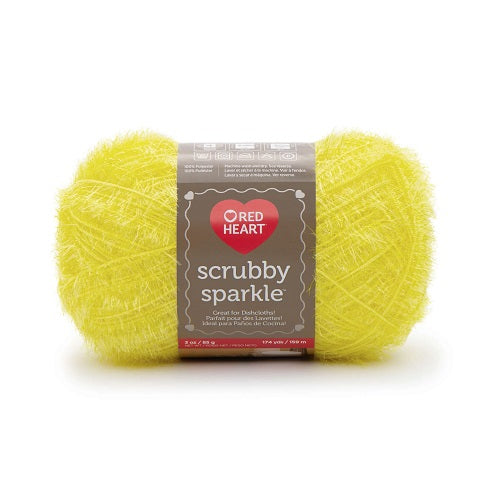 Red Heart Scrubby Yarn