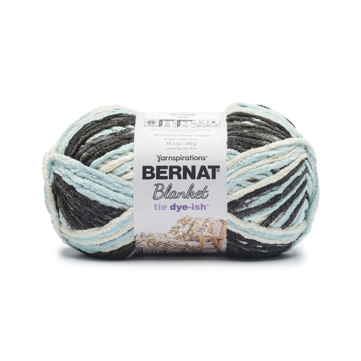 Bernat Blanket Tie Dye-ish Yarn