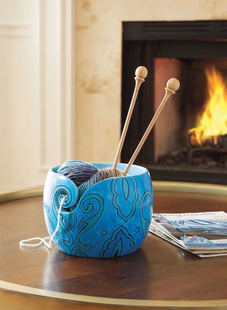 Bol à fil bleu Cam Wood