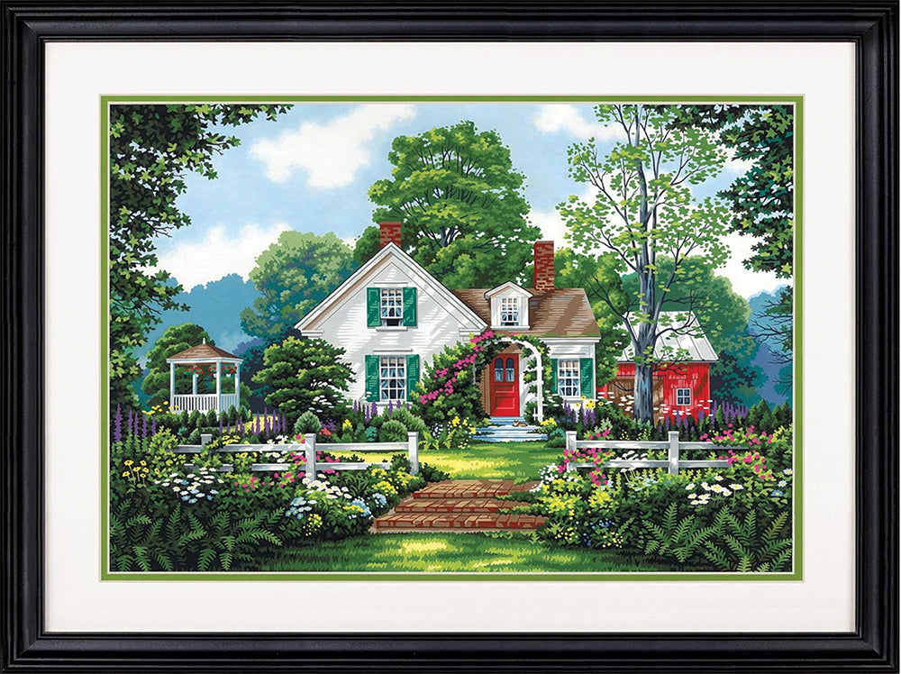 Summer Cottage- paint by number kit