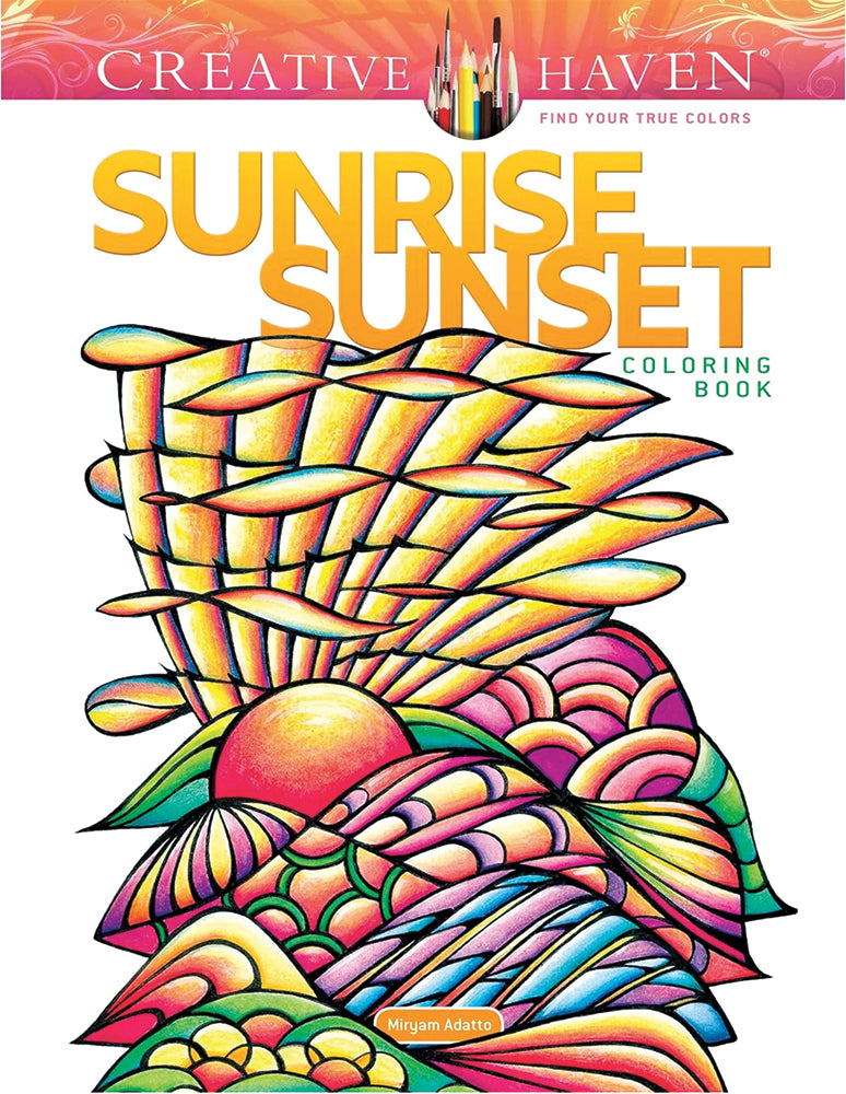 Sunrise Sunset Colouring Book