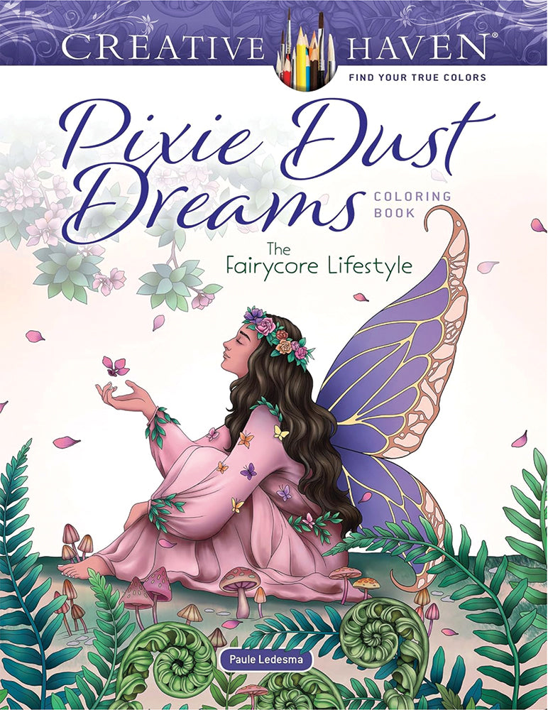 Pixie Dust Dreams Colouring Book