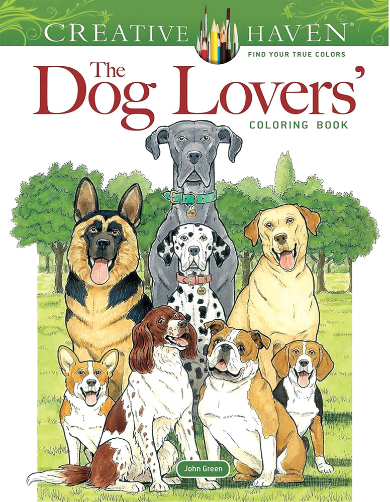 The Dog Lovers' Colouring Book