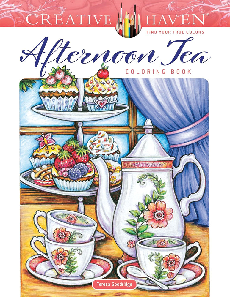 Afternooon Tea Colouring Book