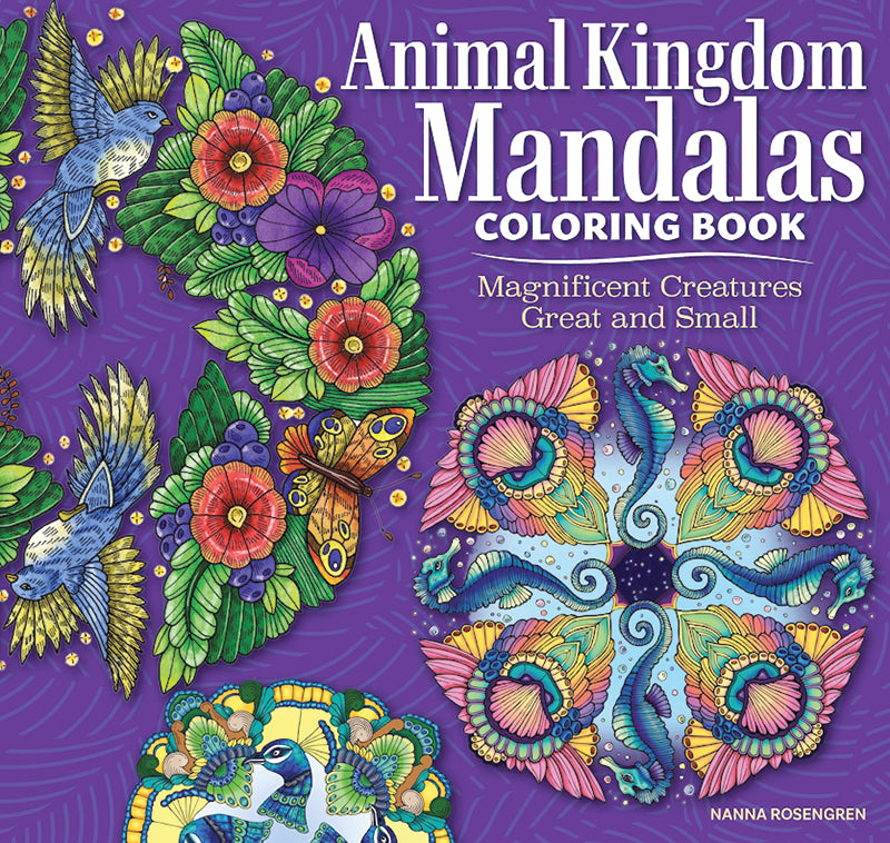 Animal Kingdom Mandalas Colouring Book