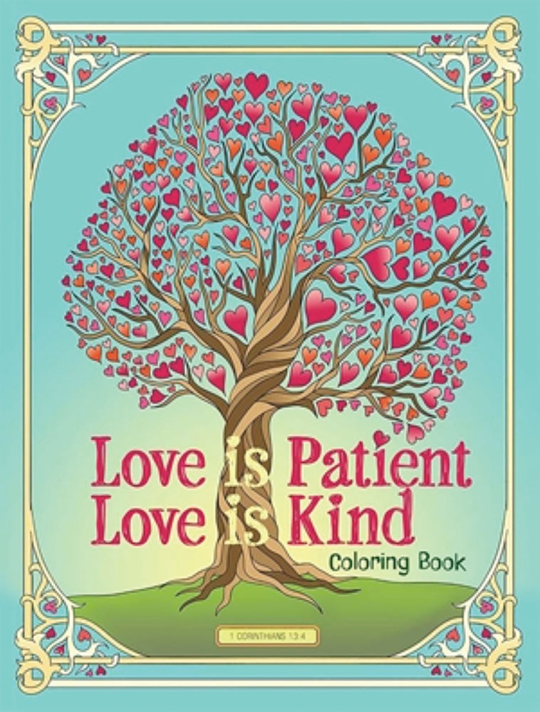 Love is Patient, Love is Kind Colouring Book