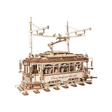 Classic City Tram Wood Mechanical Kit