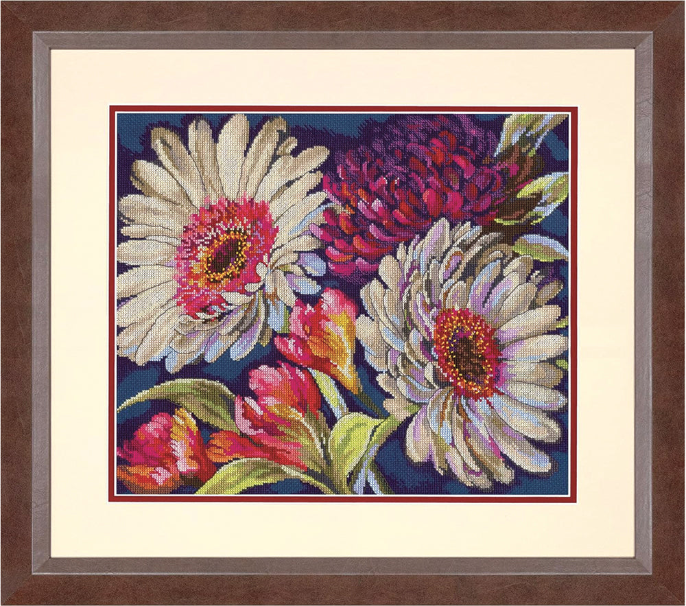 Fabulous Floral Counted Cross Stitch Kit
