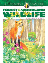 Forest & Woodland Wildlife Colouring Book