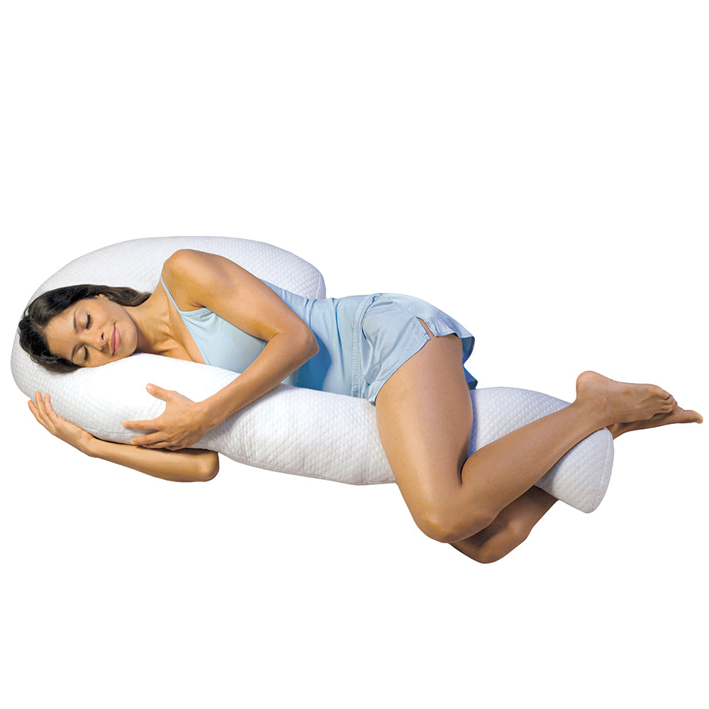 Contour Comfort Swan Body Pillow