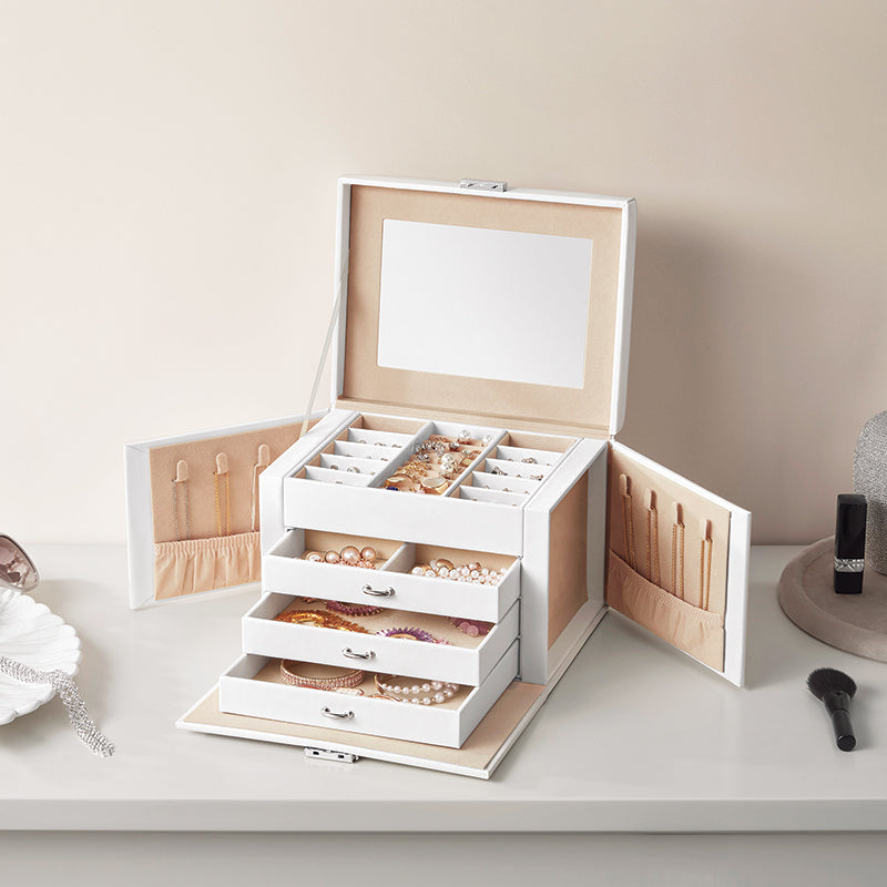 Boîte à bijoux à 4 niveaux