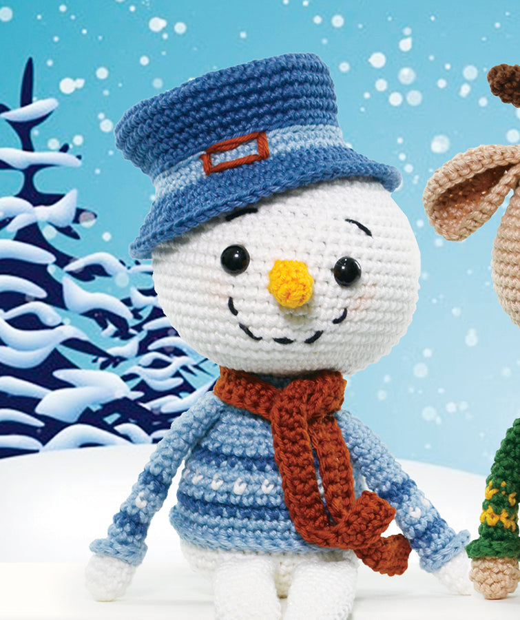 Kits Amigurumi Bonhomme de neige et renne