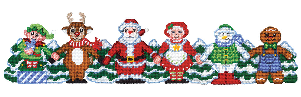 Winter Friends Plastic Canvas Kit