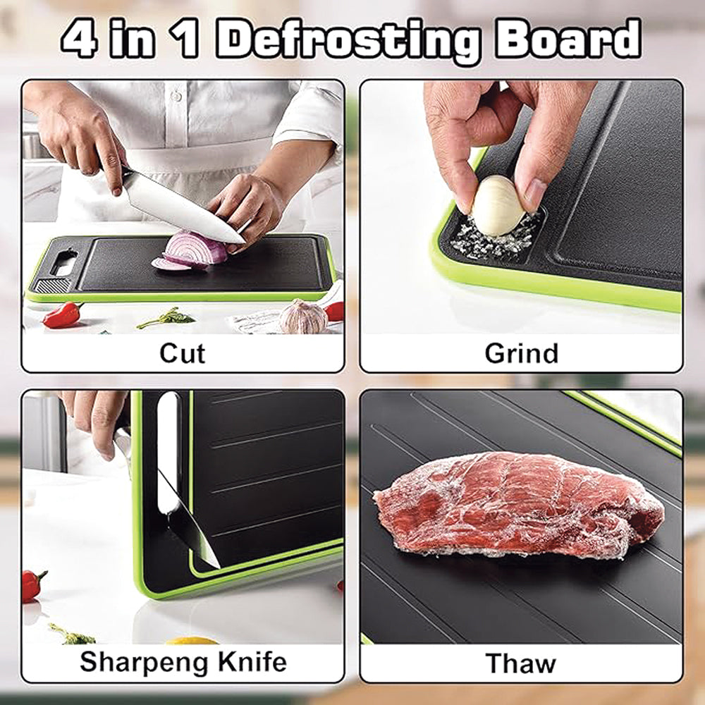 4 in 1 Chopping and Defrosting Board