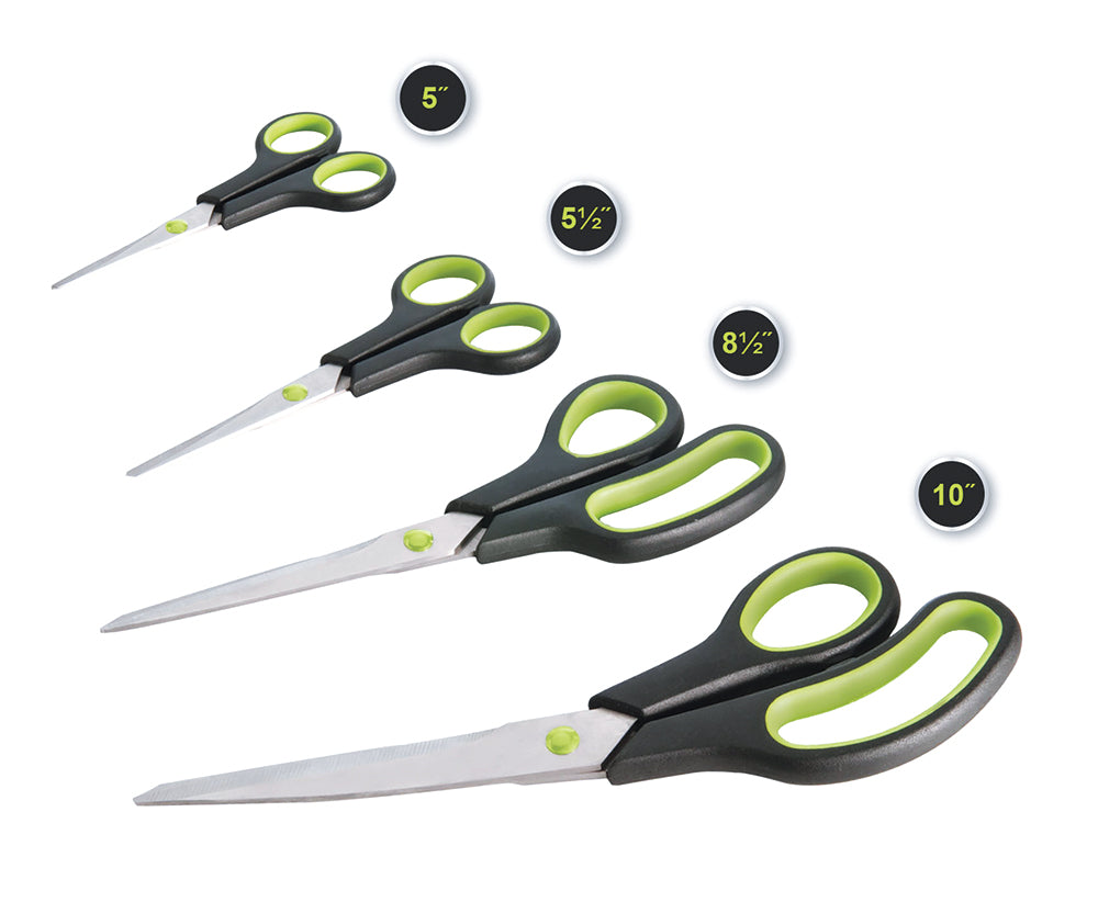 4 pc Home & Office Scissor Collection