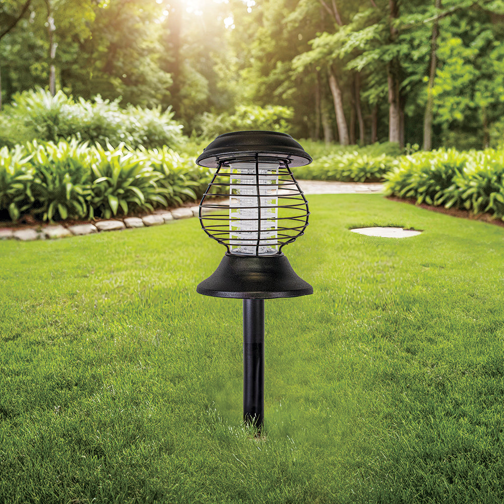 Solar Insect Zapper Lantern Stake