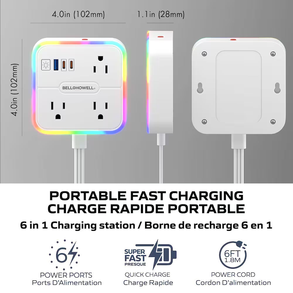 Bell+Howell LED Multi Power Station