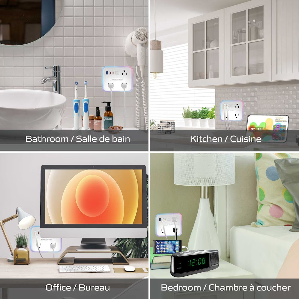 Bell+Howell LED Multi Power Station