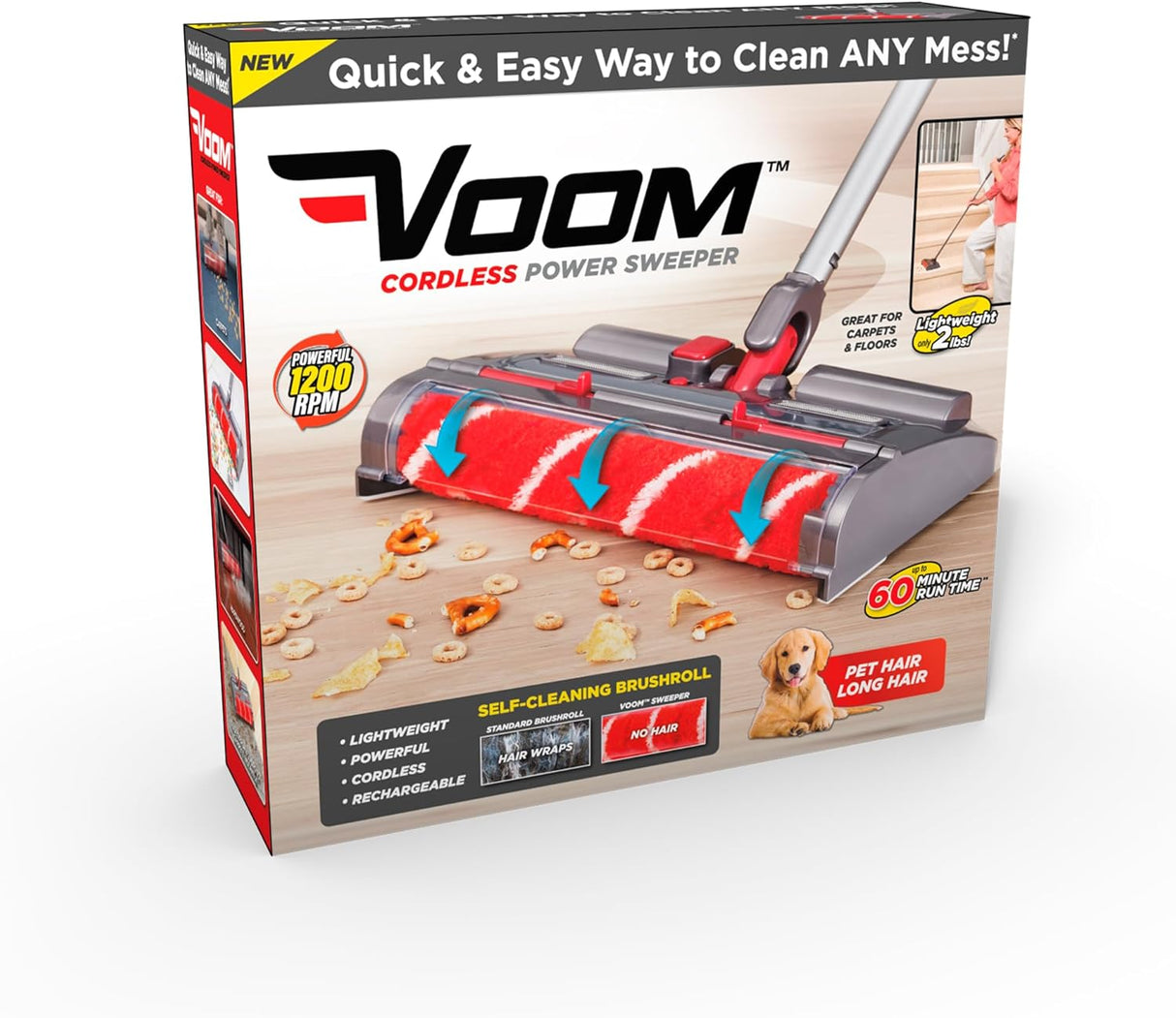 Voom Cordless Power Sweeper