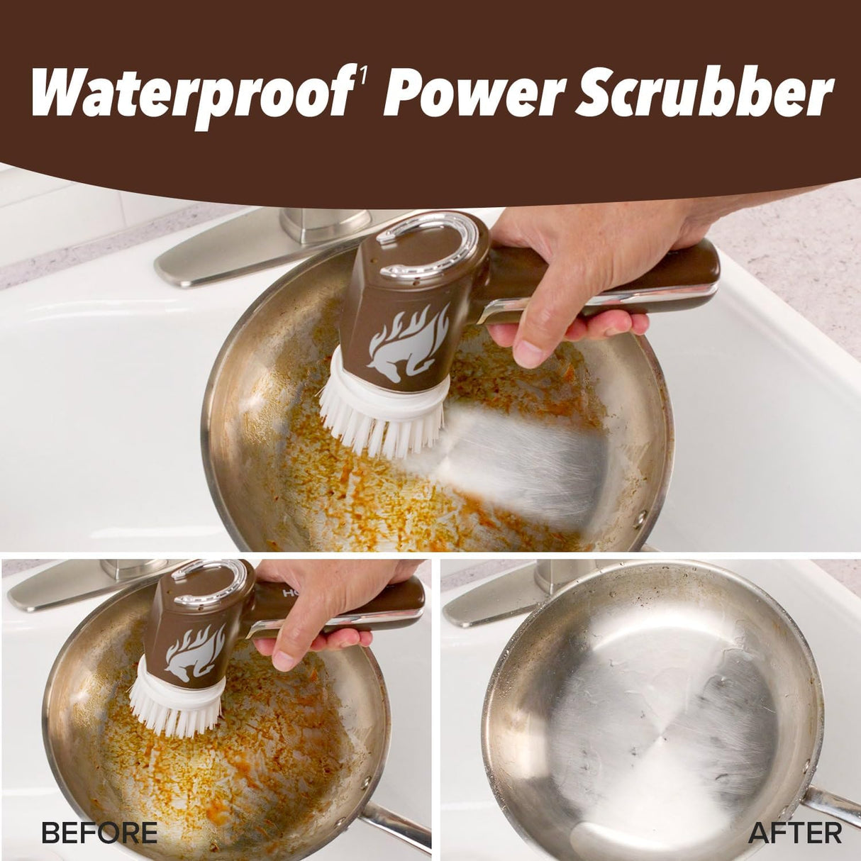 Horsepower™ Waterproof Power Scrubber