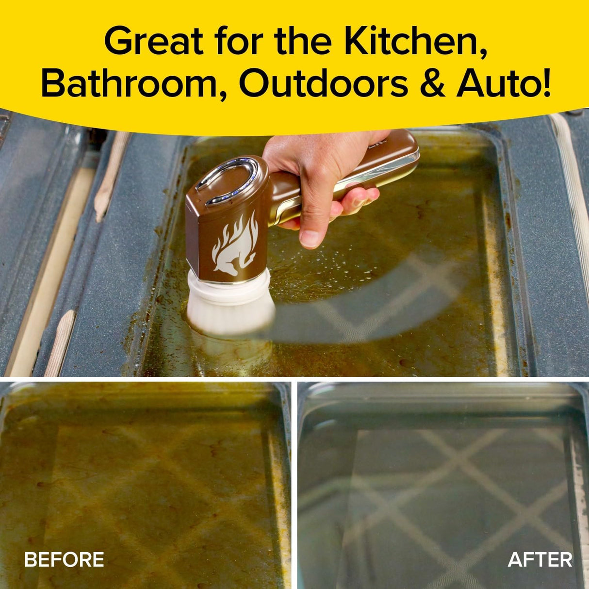 Horsepower™ Waterproof Power Scrubber