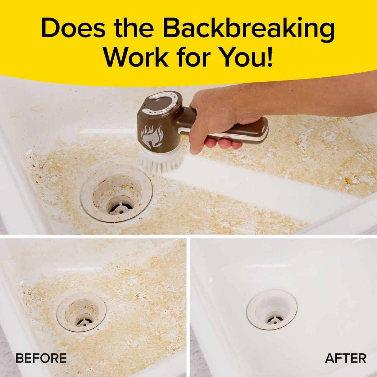 Horsepower™ Waterproof Power Scrubber