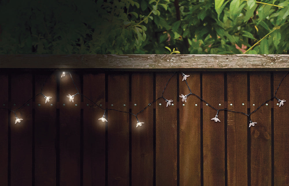 Solar Flower String Lights