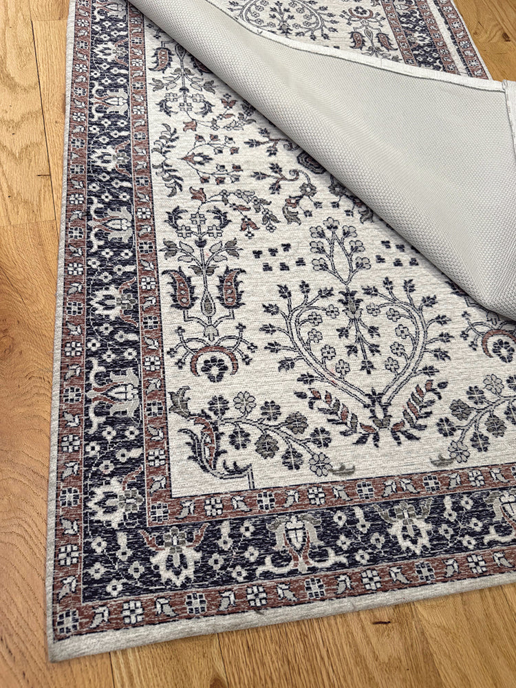 Kempsey Printed Flannel Washable Rug Set