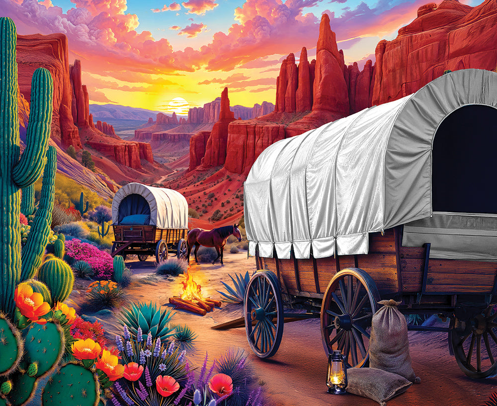 Santa Fe Trail Jigsaw Puzzle