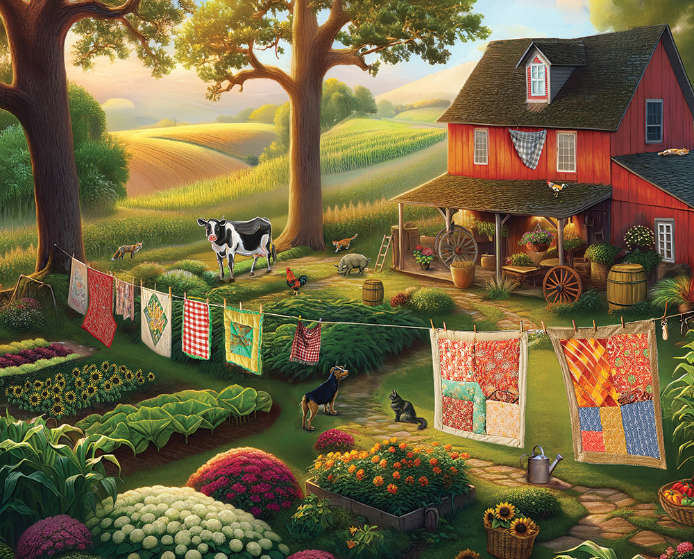 Country Farm Life Jigsaw Puzzle