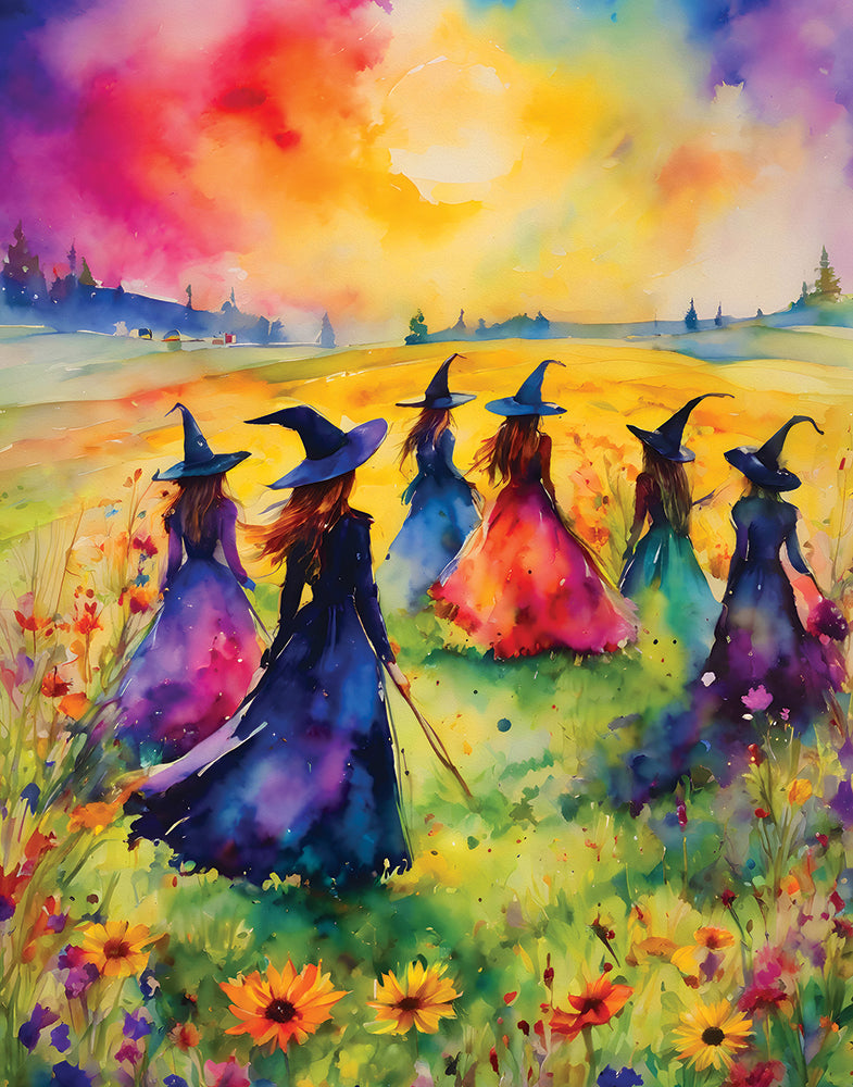 Puzzle « Réunion de sorcières »