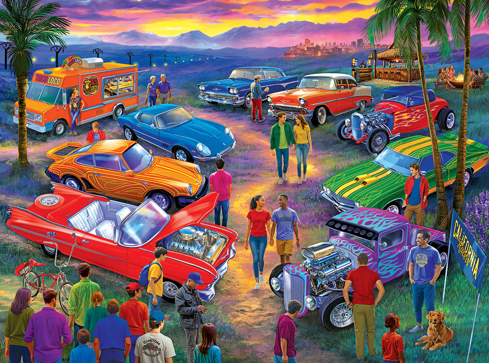 California Car Show Jigsaw Puzzle