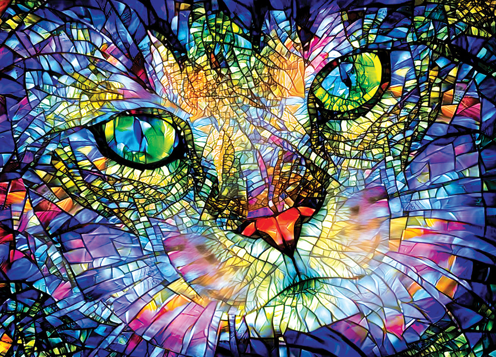 Purrfect Glass Jigsaw Puzzle