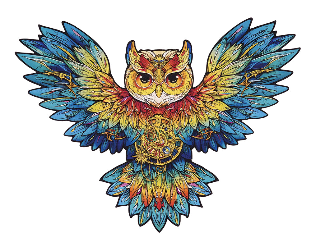 Owl Wooden Jigsaw Puzzle