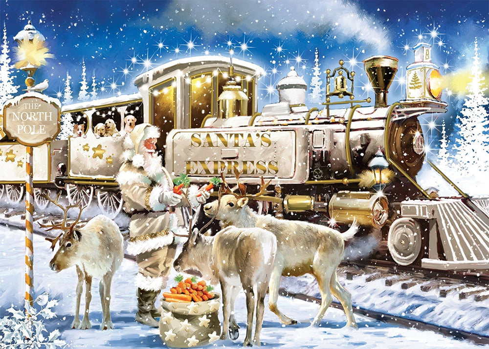The Gilded Train Jigsaw Puzzle