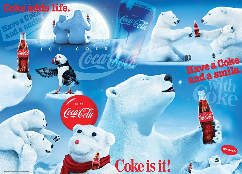 Coca-Cola Polar Bears Jigsaw Puzzle