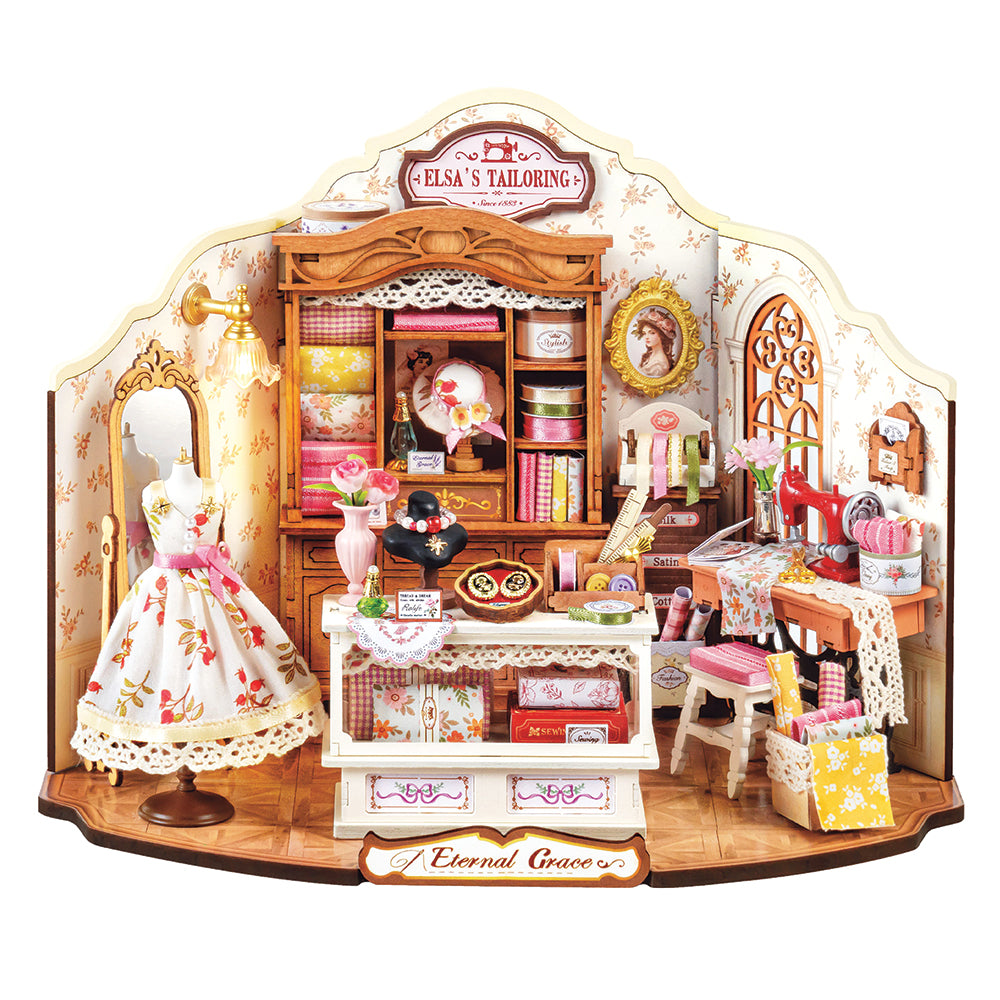 Elsa's Tailoring Wood Model Kit