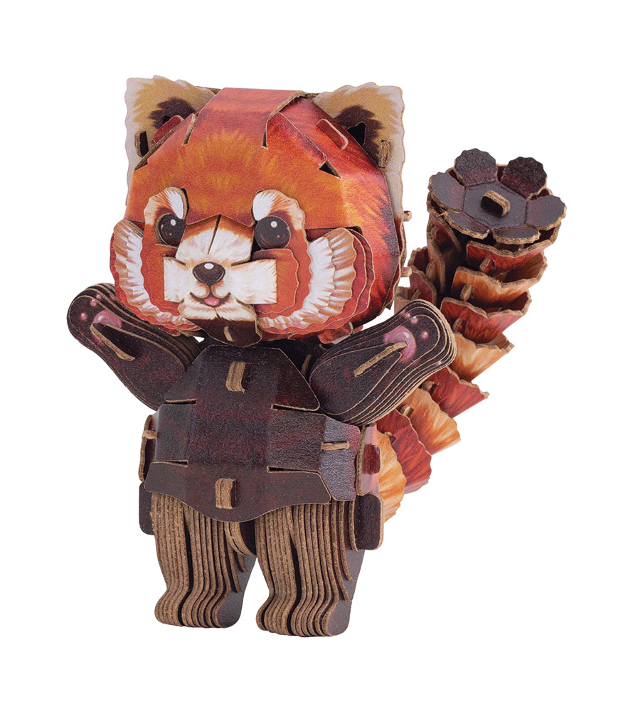 Tiny 3D Red Panda Puzzle