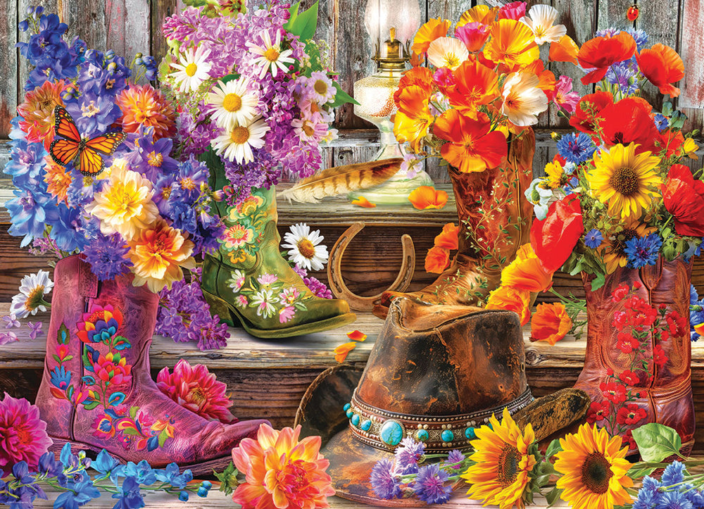 Country Romance Jigsaw Puzzle