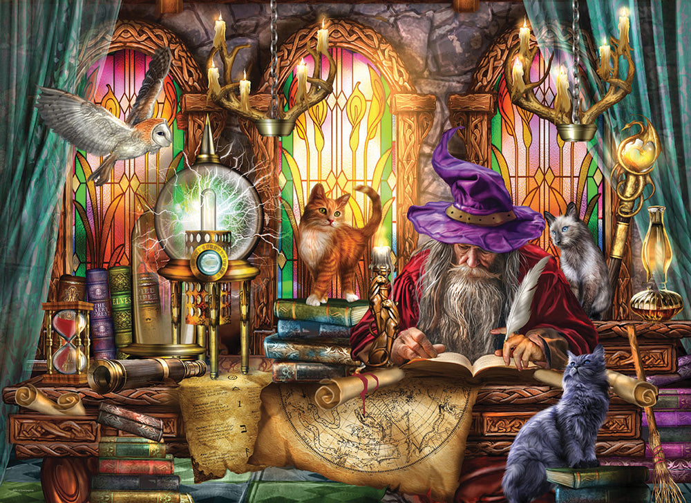 Mystical Study Jigsaw Puzzle