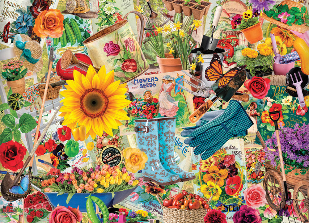 Flower Seeds Jigsaw Puzzle