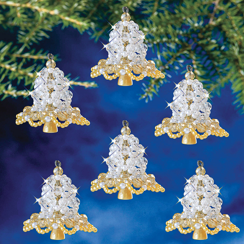 Golden Jingle Bell Ornaments Kit